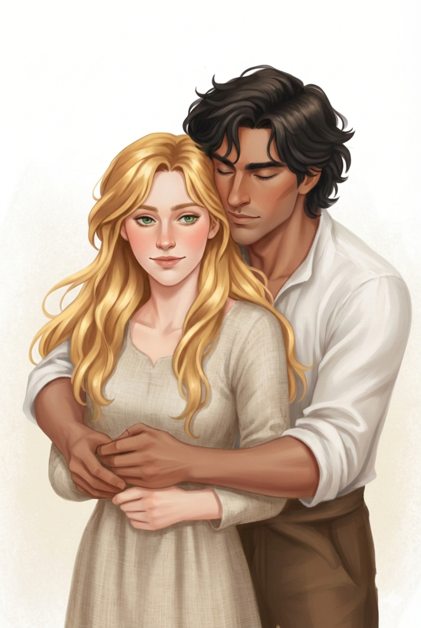 Ilustração oficial dos personagens